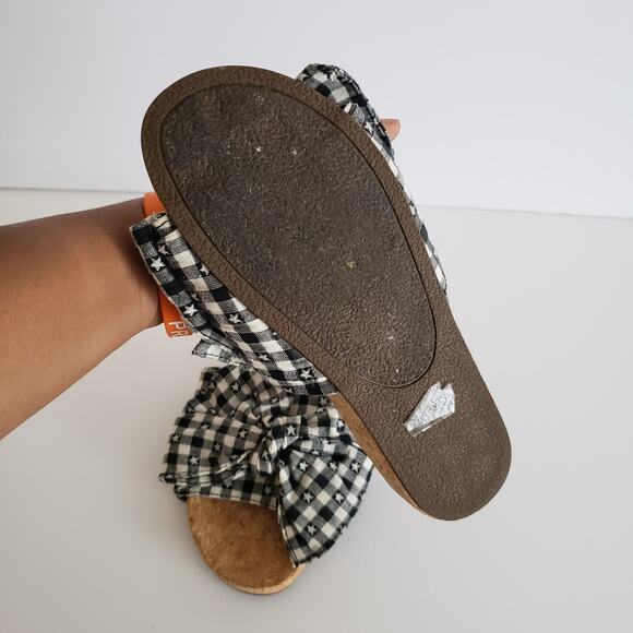 Sugar Xenonc Womens Bow Slip On Flat Sandals Size 8.5 - Picture 7 of 8